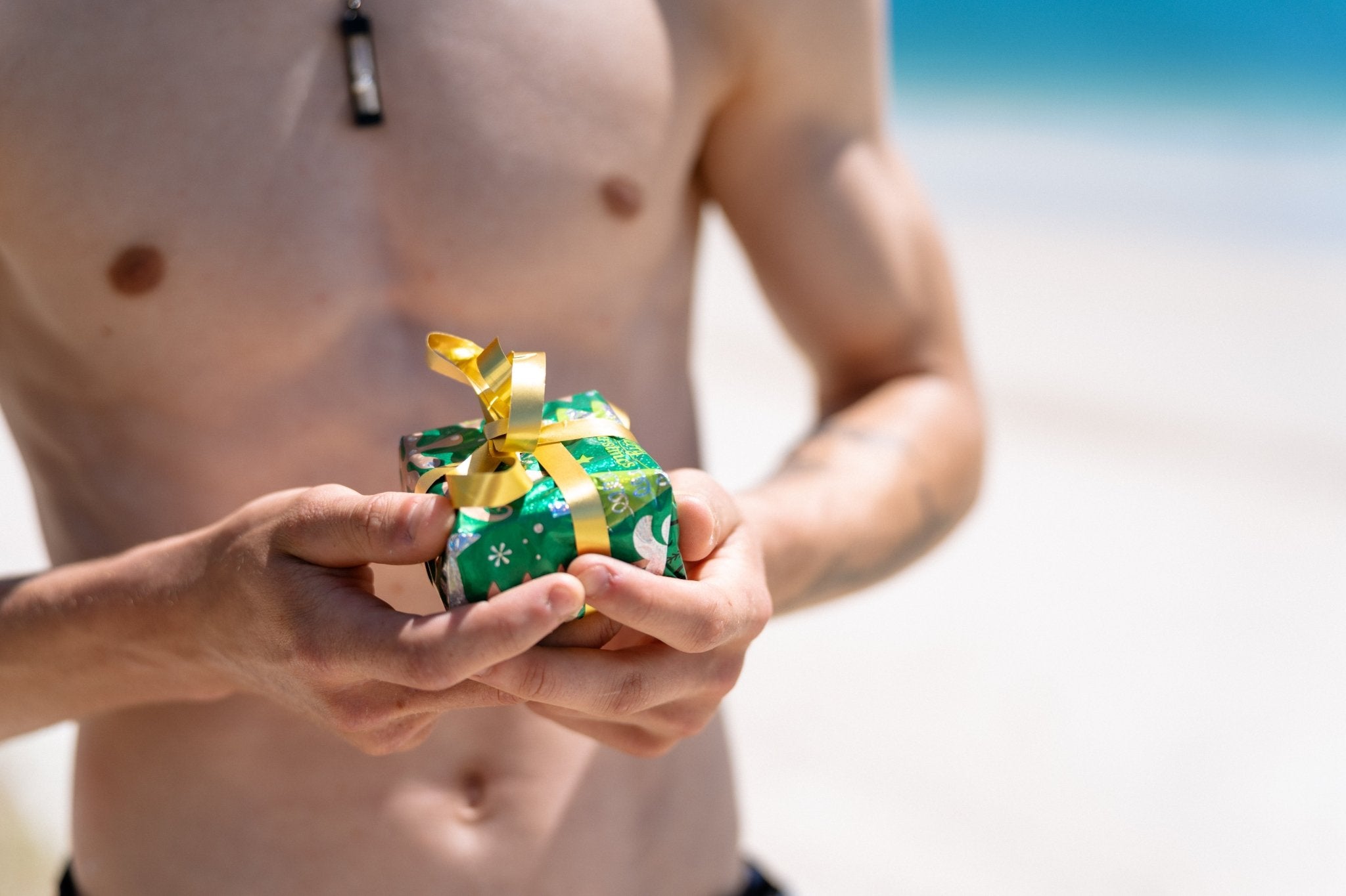 A Piece of New Zealand Hourglass Sand Necklace. - A Piece of New Zealand - necklace